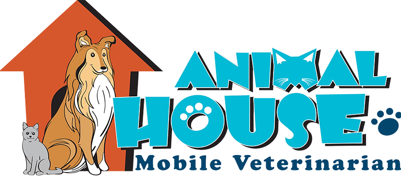 animal house mobile veterinarian logo